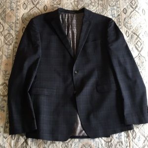 Penguin Men’s 42R Sportcoat in Navy/Gray Plaid